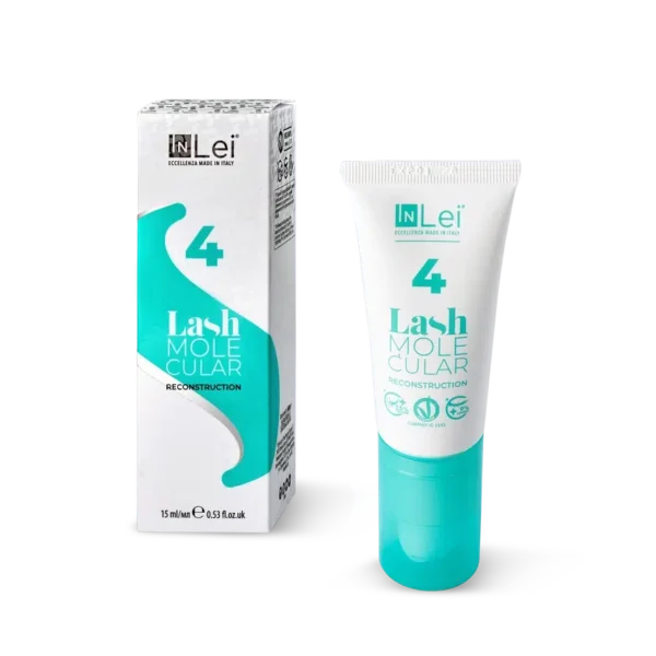 InLei® LASH MOLECULAR 4 rekonstrukcja molekularna do rzęs i brwi 15ml