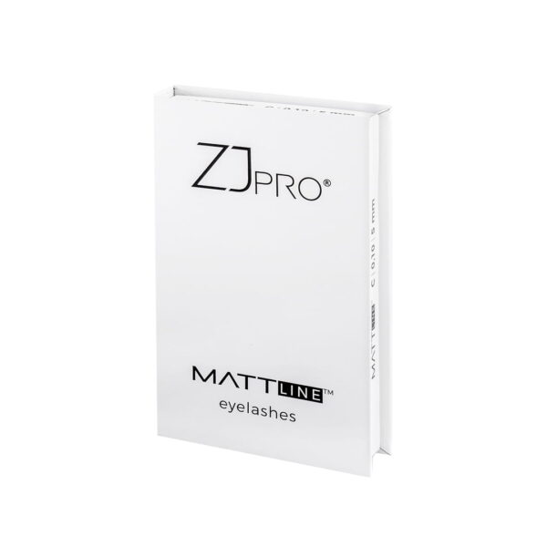 ZJ PRO® rzęsy MATTline C 0.10 MIX 6-13mm DARK BROWN