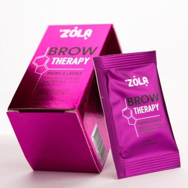Zola Brow Therapy Restrukturyzujący kompleks membranowo-lipidowy BTX serum odżywka 10x 1.5ml