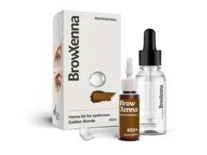 Brow Xenna #204 Golden Blond 10ml + baza hialuronowa 30ml