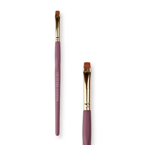 Wonder Lashes WONDER BRUSH N°7 Small Flat Brush - Mały płaski pędzel
