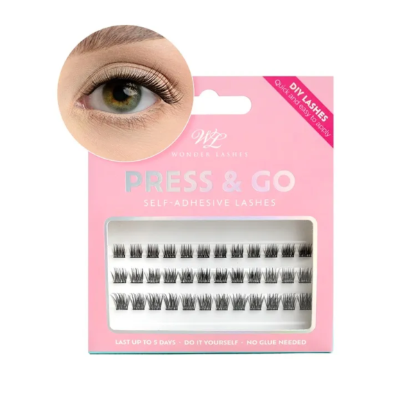 Wonder Lashes samoprzylepne rzęsy DIY PRESS & GO NATURAL 14mm