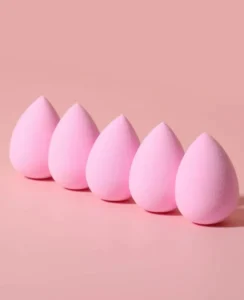 Gąbka do makijażu mała Różowa blending sponge makeup MINI 5 SZT