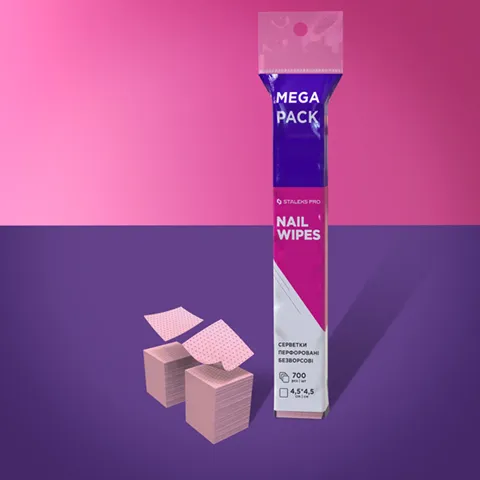 STALEKS Perforowane waciki bezpyłowe EXPERT (700 szt)