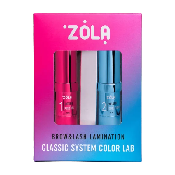 ZOLA Brow&Lash Lamination Classic System Color Lab Set - laminacja brwi i rzęs